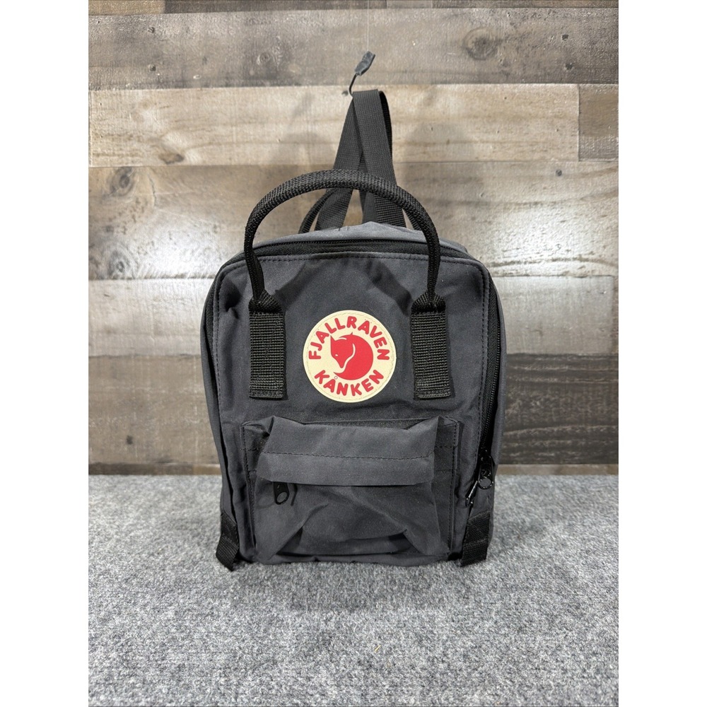 Fjallraven Kanken Mini Backpack Graphite Lightweight Everyday School Travel